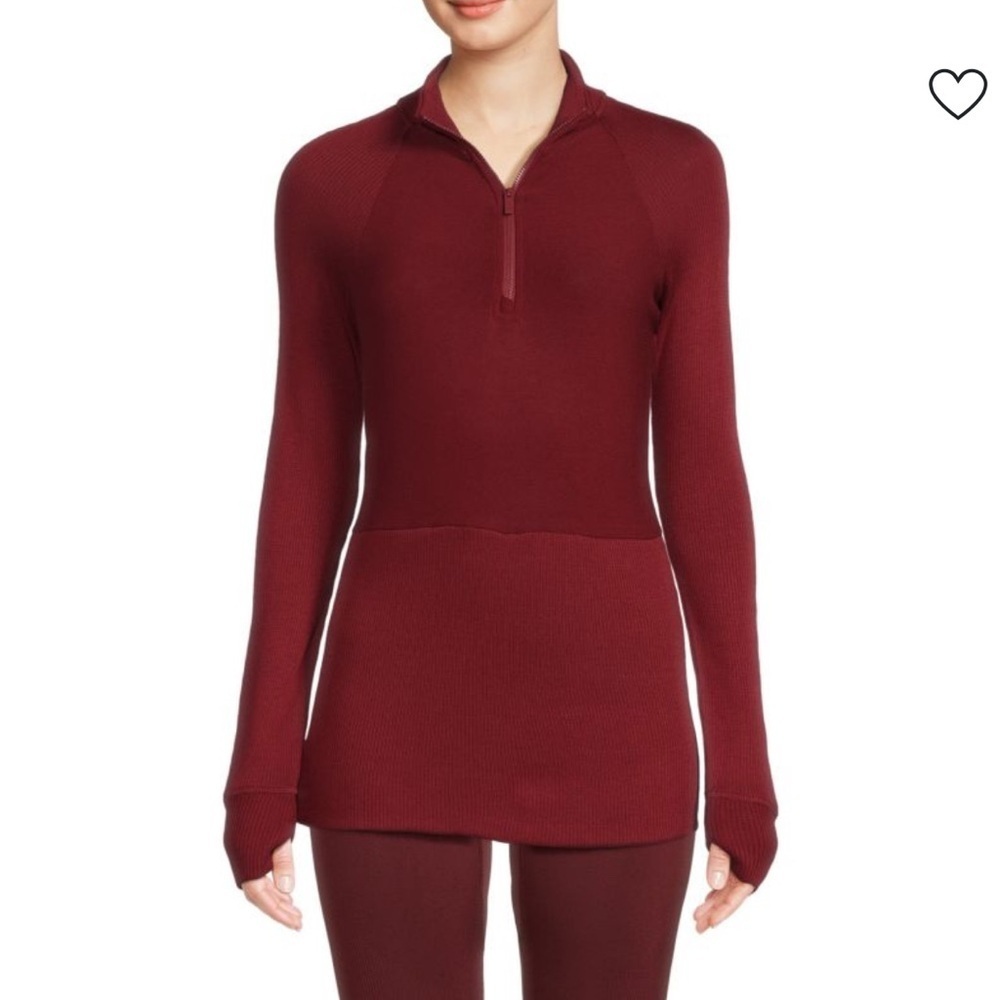 Alala NWT Rise Quarter Zip Top
